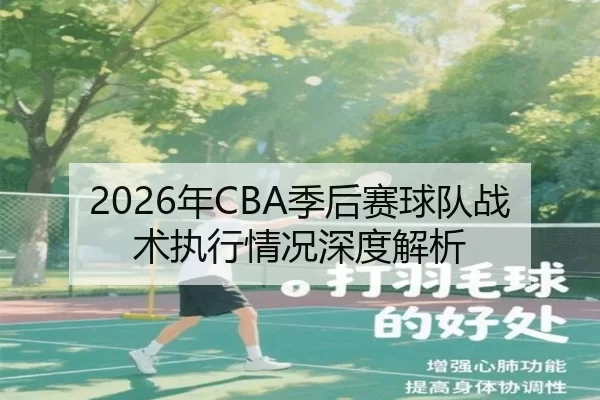 2026年CBA季后赛球队战术执行情况深度解析
