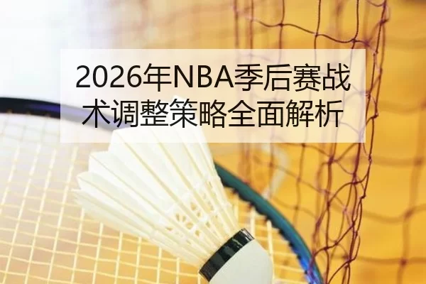2026年NBA季后赛战术调整策略全面解析